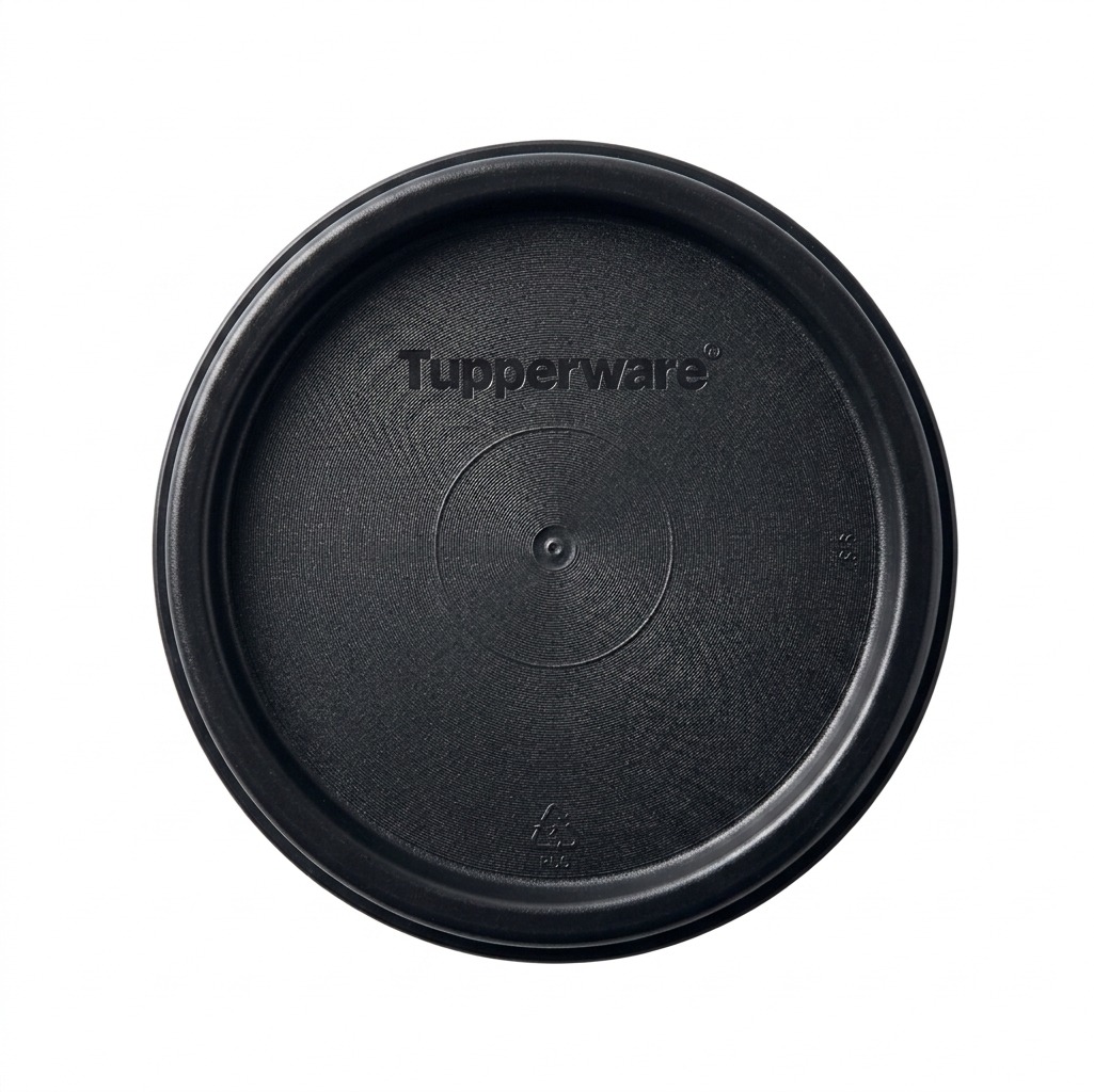 Tupperware - Couvercle Rond Noir