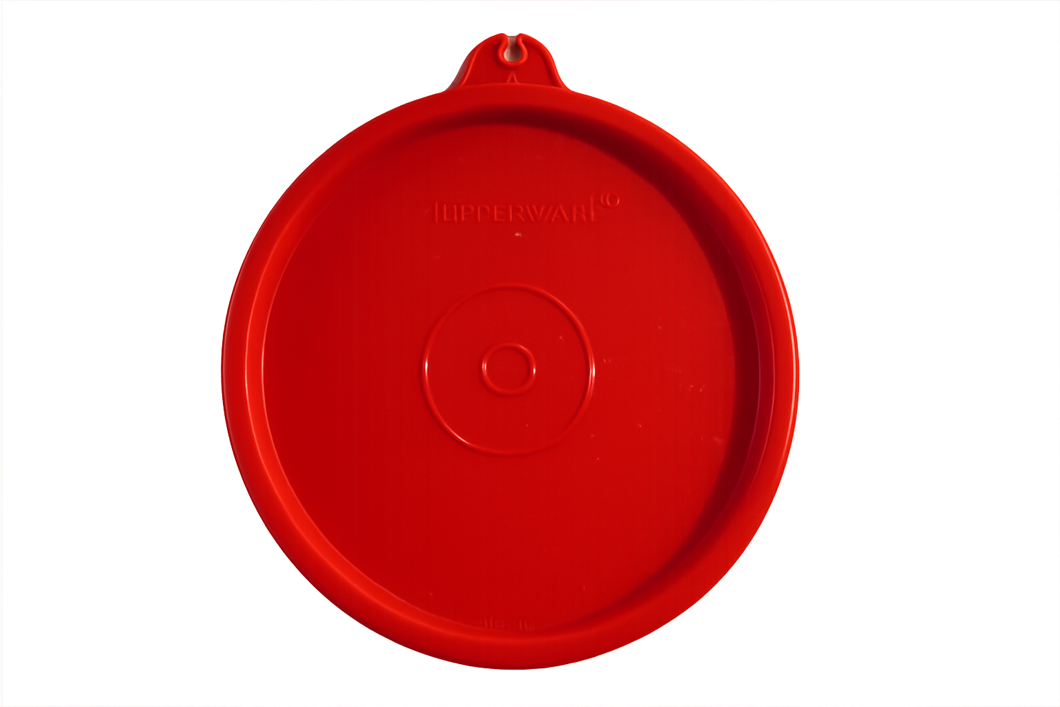 Tupperware - Couvercle Rond Rouge