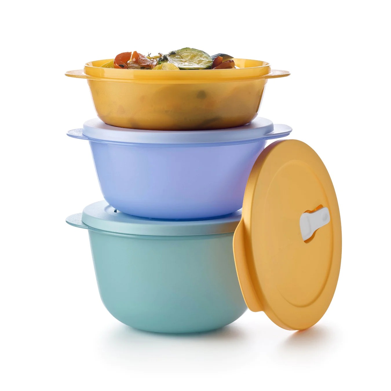 Tupperware- Set Crystalwave Suniors (3) Retail