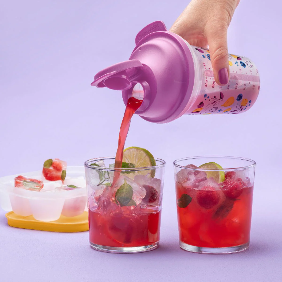 Shaker 350ml Violet