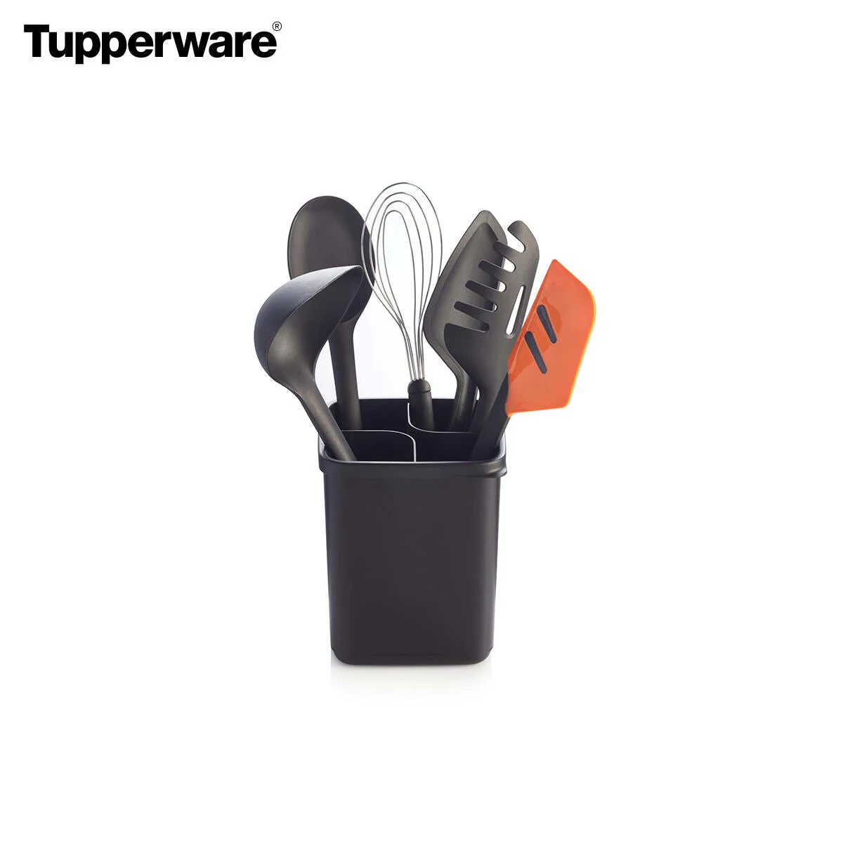 Pot a ustensilles 16cm Noir