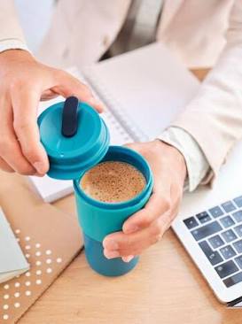 Eco+ TASSE 350ml  Bleu Clair