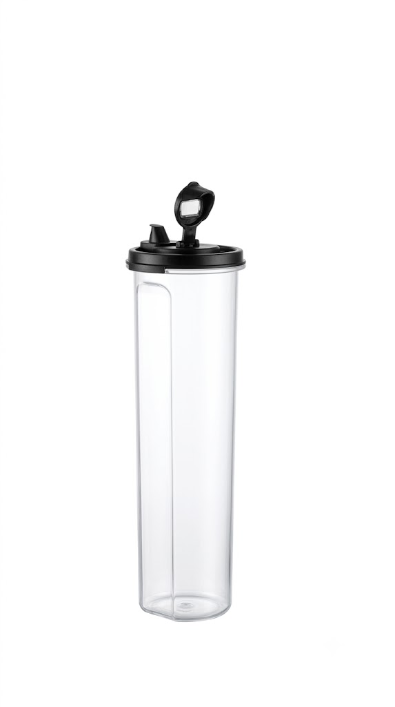 Boite Ronde N5 Avec Couvercle Liquide Noir