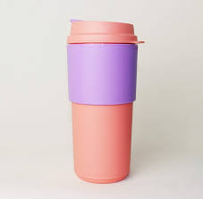 Tasse On The Go 490ml Saumon Violet