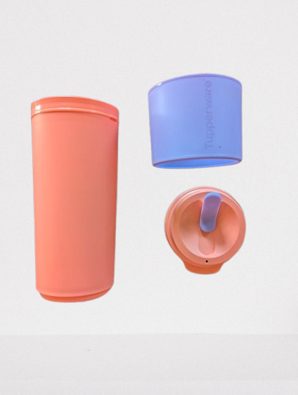 Tasse On The Go 490ml Saumon Violet