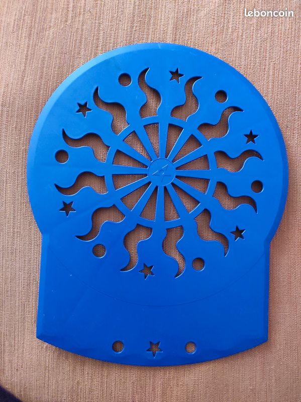 Volette de décoration Bleu