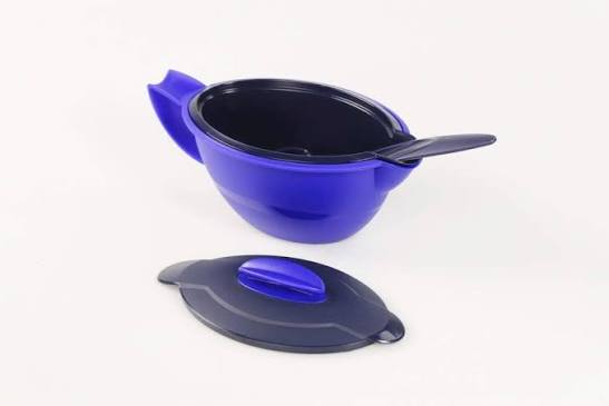 Saucière Bleue avec cuillère 400ml