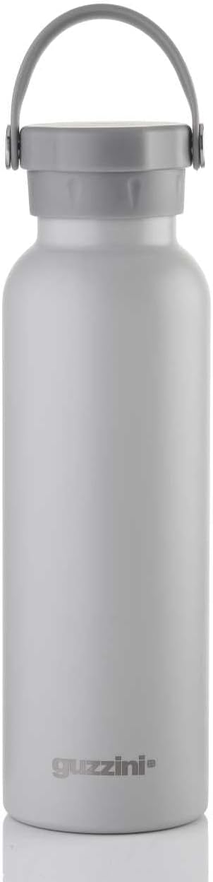 Guzzini - Thermos 600ml Gris Acier Inoxydable