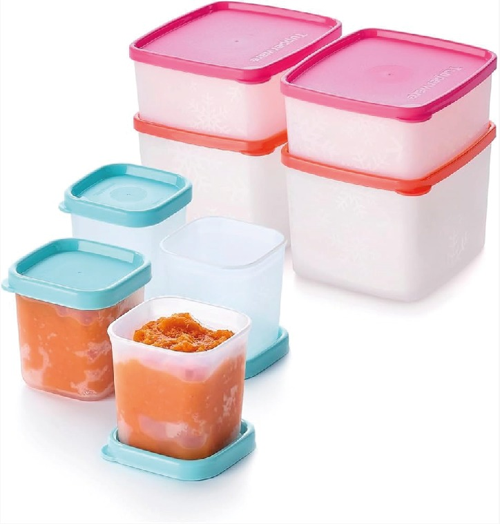 Set Boîtes Congélation 80ml (4), 400ml (2), 800ml (2) (FREEZER SET TGR RETA)