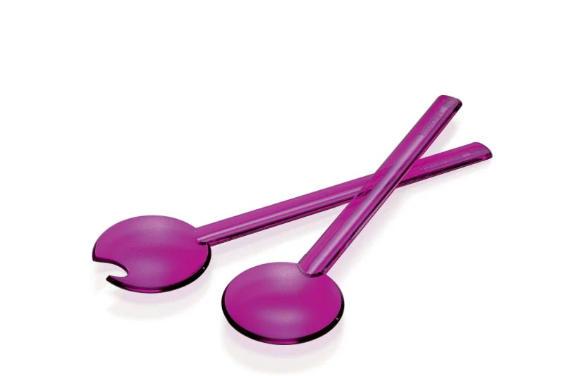 Couverts  Prisma de salade Violet