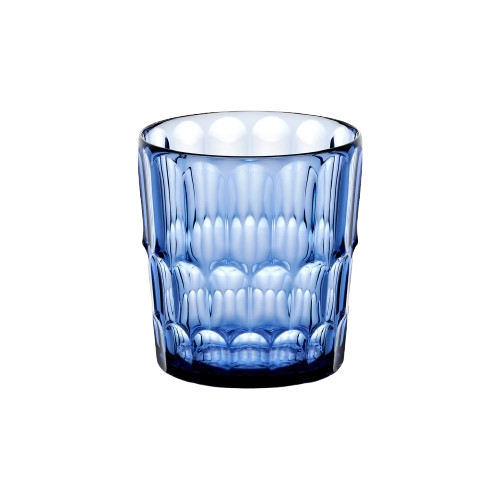 Guzzini - Vanity Verre bas bleu