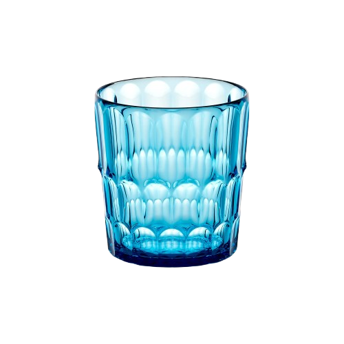 Guzzini - Vanity Verre bas Bleu Clair