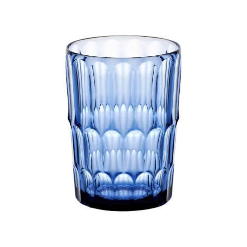 Guzzini - Grand verre à boire Vanity Bleu