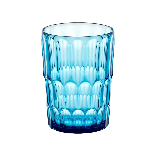 Guzzini - Grand verre à boire Vanity Turquois