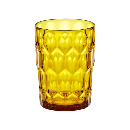 Guzzini - Grand verre à boire Vanity Jaune