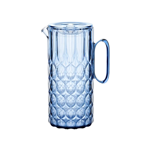 Guzzini - Vanity, Carafe avec couvercle, bleu 1,7lt