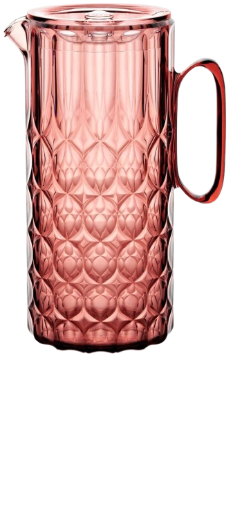 Guzzini - Vanity, Carafe avec couvercle, ROUGE 1,7lt
