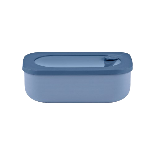 Guzzini - Lunch Box avec conteneur, Couvercle hermétique - Bleu
