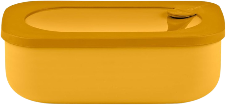 Guzzini - Lunch Box avec conteneur, Couvercle hermétique - Orange