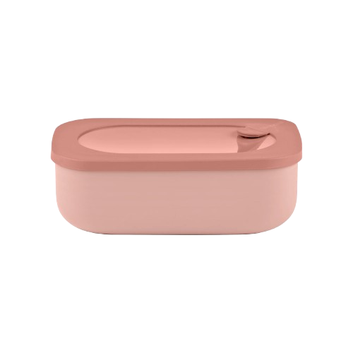 Guzzini - Lunch Box avec conteneur, Couvercle hermétique - Rose