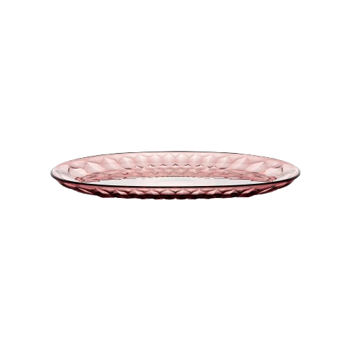 Guzzini - Vanity, Grand plateau ovale rouge